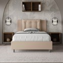 Französisches Bett mit Stauraum 120x190 gepolstert Annalisa P Lagerbestand