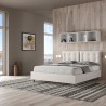 Doppelbett 160x190 mit Bettkasten und Kopfteilkissen Annalisa M Rabatte