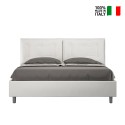 Doppelbett 160x190 mit Bettkasten und Kopfteilkissen Annalisa M Angebot