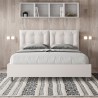 Doppelbett 160x190 mit Bettkasten und Kopfteilkissen Annalisa M Verkauf