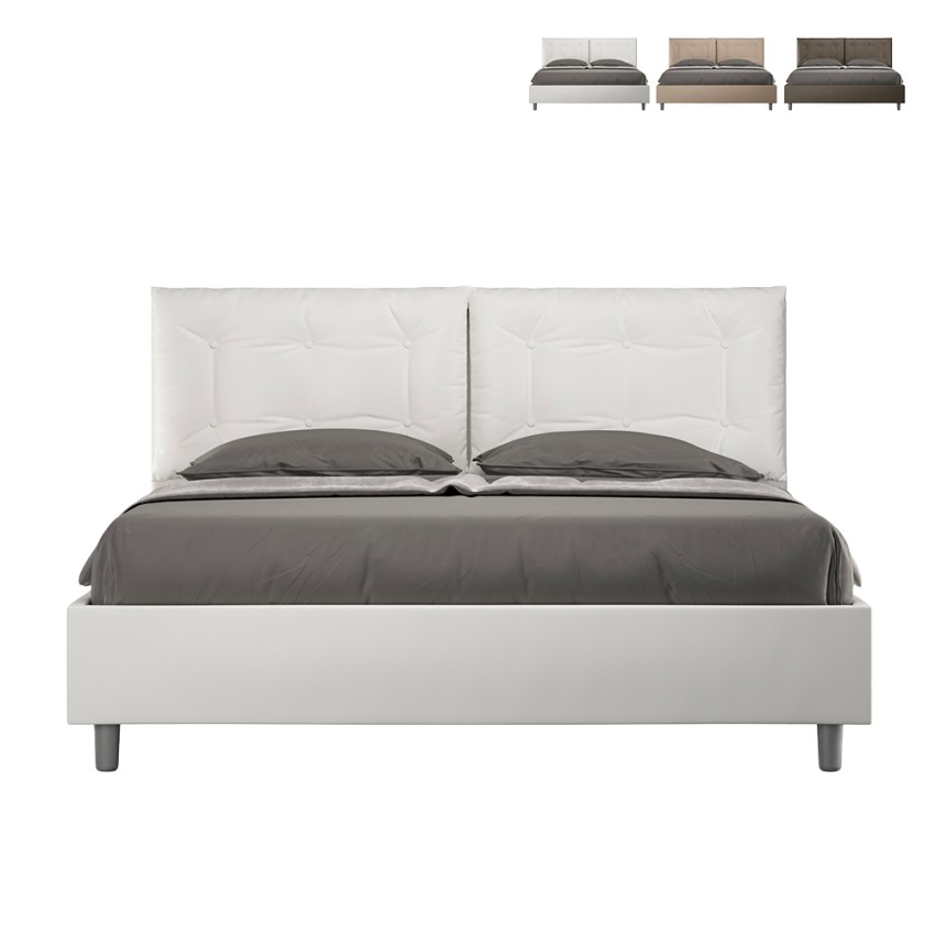 Doppelbett 160x200 mit Bettkasten, gepolstert, Kissen Annalisa M1 Katalog Doppelbett 160x200 mit Bettkasten, gepolstert, Kissen Annalisa M1 Katalog