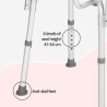 Dahlia Höhenverstellbarer Badewannen-Duschstuhl für ältere Behinderte  Sales