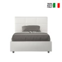 Französisches Doppelbett 140x200 mit Bettkasten, gepolstert Mika F Angebot