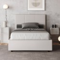 Französisches Doppelbett 140x200 mit Bettkasten, gepolstert Mika F Verkauf