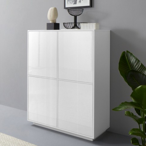 Weiß 100x40cm Judy modernes Wohnzimmer Design Küche Sideboard Aktion