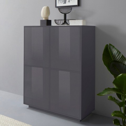 Sideboard Küche Wohnzimmer Schrank 100x40cm modernes Design Judy Report Aktion