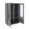 Moderne hohe Anrichte mit Vitrine 100cm Küche Wohnzimmer Syfe Report Rabatte