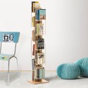 Vertikale Spalte Bücherregal h150cm Holz 10 Fachböden Zia Veronica MH 