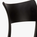 20er Set Stühle stapelbar aus Polypropylen Stühle für Restaurant und Bar Parisienne 