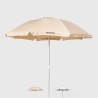 Sonnenschirm Meer windfest 220cm in Baumwolle Bagnino Light Aktion