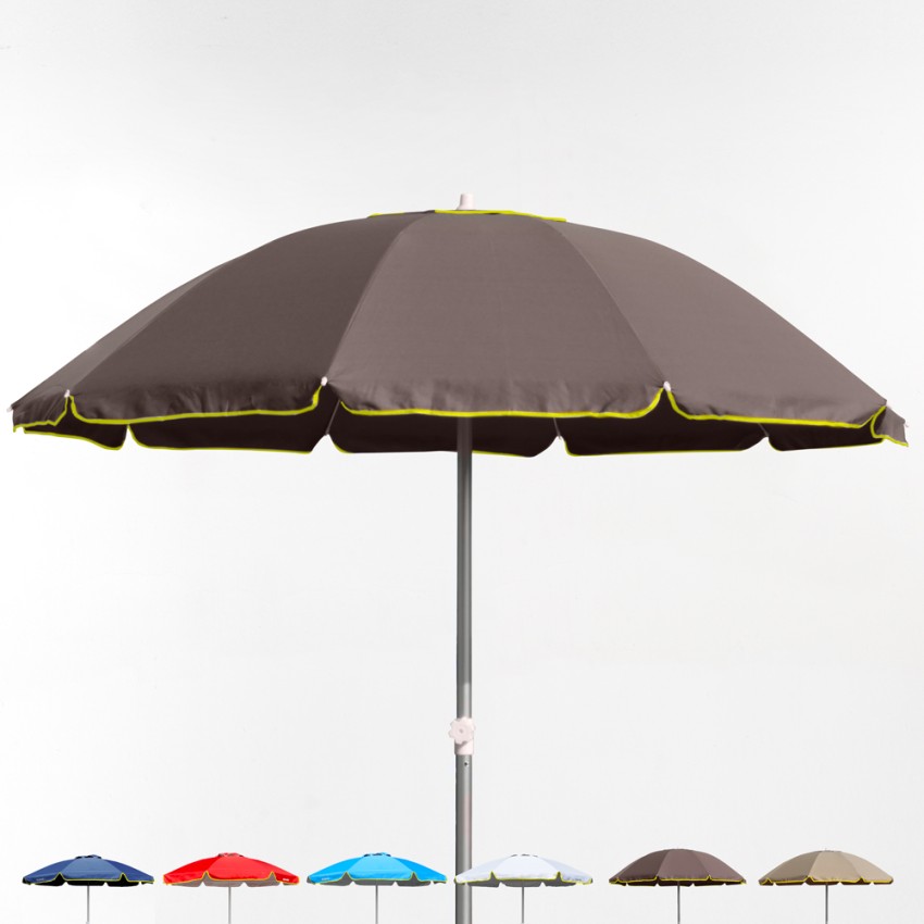 Sonnenschirm 220 cm Aluminium windfester professioneller UV-Schutz Bagnino Fluo Kosten Sonnenschirm 220 cm Aluminium windfester professioneller UV-Schutz Bagnino Fluo Kosten