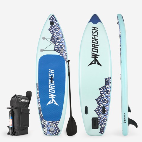 Aufblasbares SUP Stand Up Paddle Touring Board 10'6" 320cm Mantra Pro Aktion