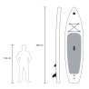 Mantra Pro Aufblasbares Stand Up Paddle SUP-Board 12'0 366cm  