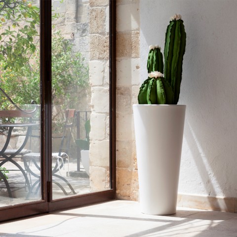 Moderner Vasenhalter für Pflanzen Säule Pflanzgefäß Garten Gotico