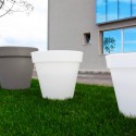 Moderner Design-Blumentopfhalter ø 80 für Pflanzen und Blumen, Garten und Terrasse Romano Preis