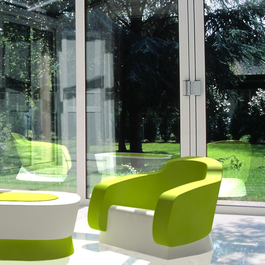 Klimt - Moderne Designer Outdoor-Sessel aus Polyethylen für Bar und Restaurant Sales Klimt - Moderne Designer Outdoor-Sessel aus Polyethylen für Bar und Restaurant Sales