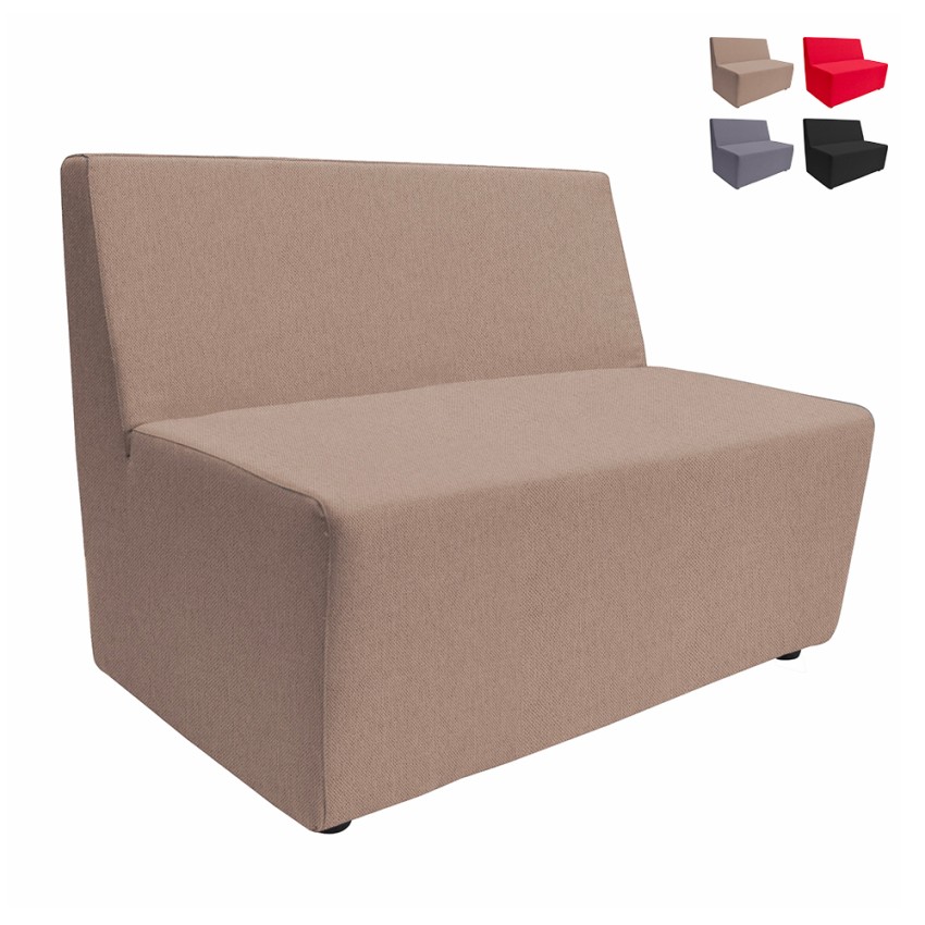 Modulares 2-Sitzer Sofa gepolstert Wartebereich modernes Design Traveller Aktion Modulares 2-Sitzer Sofa gepolstert Wartebereich modernes Design Traveller Aktion