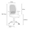 Ergonomischer Bürostuhl mit atmungsaktivem Netz für Smart Working Easy T Sales