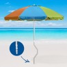 Sonnen Strandschirm Girafacile Aluminium uv Schutz Angeln 200 cm Afrodite 