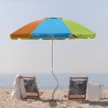 Sonnen Strandschirm Girafacile Aluminium uv Schutz Angeln 200 cm Afrodite 