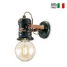 Industrielle Wandlampe, handbemalt im Vintage-Stil Urban AP2 Modell