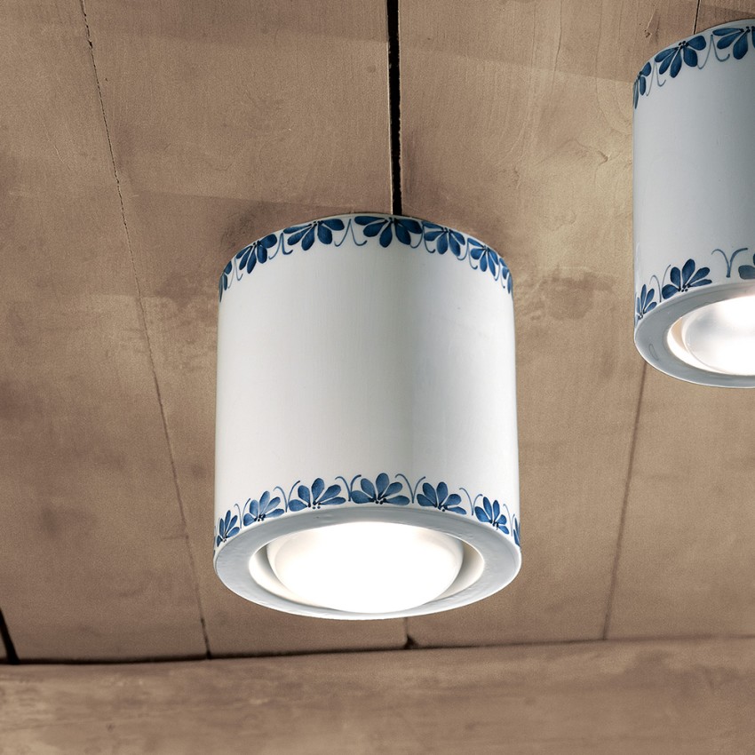 Deckenlampe Plafoniere Keramik im klassischen Art Deco Design Trieste PL Aktion Deckenlampe Plafoniere Keramik im klassischen Art Deco Design Trieste PL Aktion