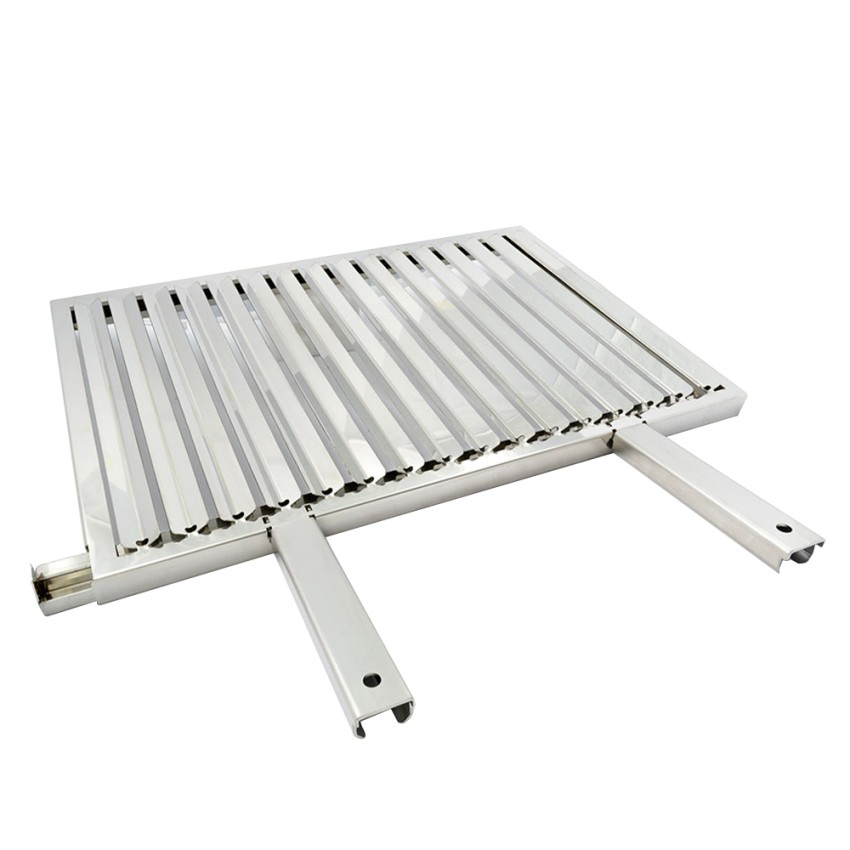 Fettauffanggrill Edelstahl für Holzkohlegrill Fleisch 60x40cm Etna Aktion Fettauffanggrill Edelstahl für Holzkohlegrill Fleisch 60x40cm Etna Aktion