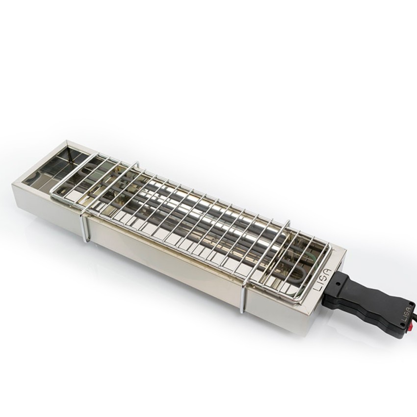 Tragbarer Elektrogrill für Zuhause und Terrasse 1800W Edelstahl eBBQ Aktion Tragbarer Elektrogrill für Zuhause und Terrasse 1800W Edelstahl eBBQ Aktion