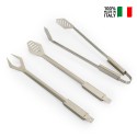 Barbecue Grill-Set BBQ Zange Spatel große Gabel aus Edelstahl Verkauf