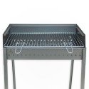 Tragbarer Holzkohlegrill aus Eisen 60x40cm Vesuvio Angebot
