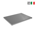 Mittlere Spianatoia 60x55cm Schneidebrett Edelstahl Küche Restaurant Plan Verkauf