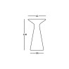 Runder Stehtisch für Barhocker 110cm Polyethylen Design Fade T2-H Eigenschaften