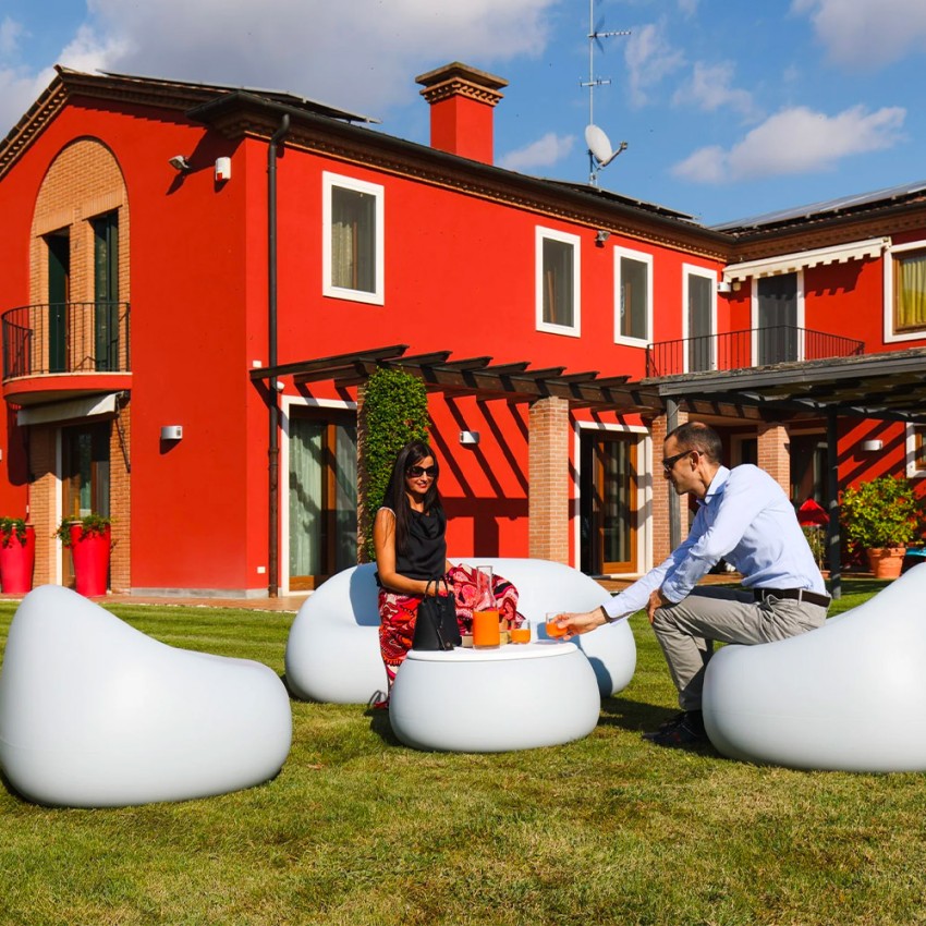 Outdoor-Sofa 2-Sitzer Design Polyethylen Garten Terrasse Gumball D1 Aktion Outdoor-Sofa 2-Sitzer Design Polyethylen Garten Terrasse Gumball D1 Aktion