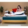 Veradea Memory Foam Topper Einzelmatratze 28cm 80x190cm Memory Gel TOP Maße