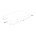Veradea Memory Foam Topper Einzelmatratze 28cm 80x190cm Memory Gel TOP Preis