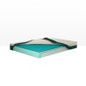 Veradea Einzelmatratze Taschenfederkern Memory Foam 25cm 80x190cm Hybrid Lagerbestand