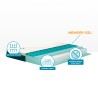 Veradea Hybrid Matratze, Taschenfedern und Memory Foam, 25cm, 120x190cm, französische Größe Sales