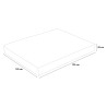Veradea Hybrid Matratze, Taschenfedern und Memory Foam, 25cm, 120x190cm, französische Größe Preis