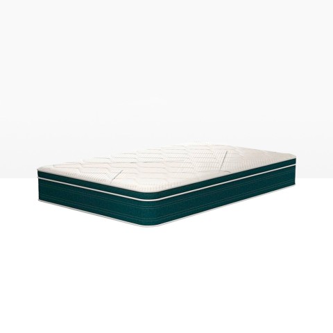 Einzelmatratze mit Taschenfedern und Memory Foam Topper 28cm 80x190cm Hybrid TOP Veradea Aktion