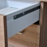 Bürotisch Arbeitszimmer 4 Schubladen modernes Design Holz KimDesk Katalog