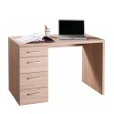 Bürotisch Arbeitszimmer 4 Schubladen modernes Design Holz KimDesk Angebot
