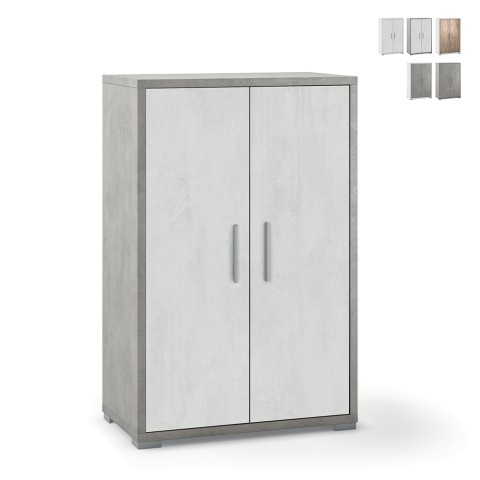 Moderner Mehrzweck-Wohnzimmerschrank Lesly, 2 Türen, 3 Fächer Aktion