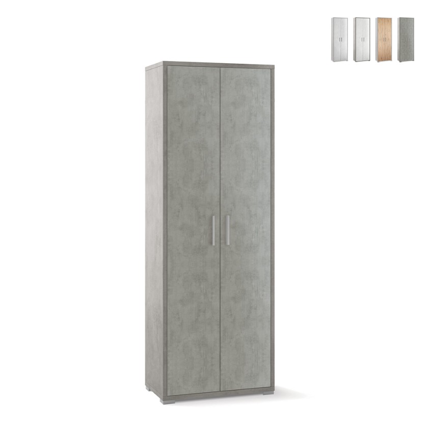 Moderner Design-Multifunktionsschrank Alès mit 5 Fächern und 2 Türen Aktion Moderner Design-Multifunktionsschrank Alès mit 5 Fächern und 2 Türen Aktion