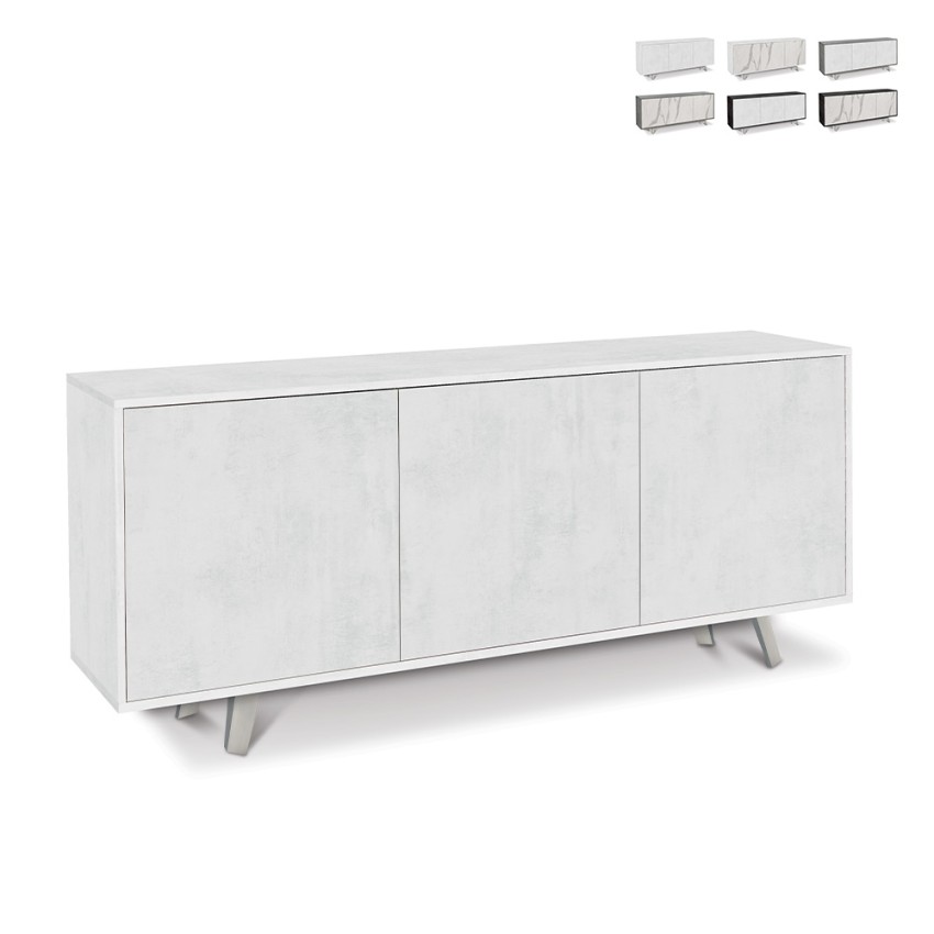 Moderne Design-Anrichte 3-türig Sterling für Wohnzimmer und Küche Aktion Moderne Design-Anrichte 3-türig Sterling für Wohnzimmer und Küche Aktion