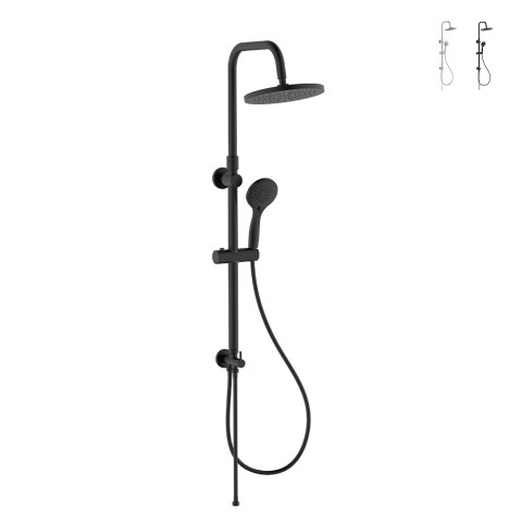 Moderne verstellbare Duschsäule mit 5-Strahl-Handbrause Papete Aktion