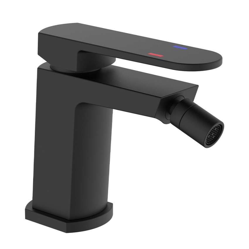 Einhebelmischer Wasserhahn schwarz für Bidet Eden Aktion Einhebelmischer Wasserhahn schwarz für Bidet Eden Aktion