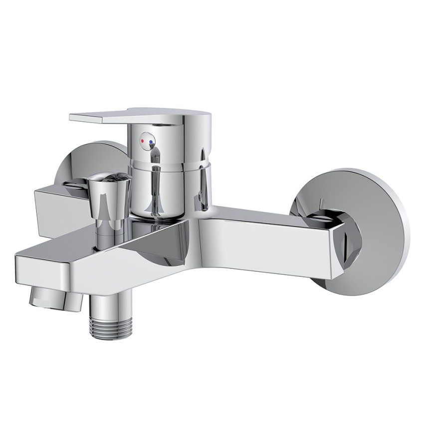 Badewannenarmatur mit modernem Design, 2-Wege-Umschalter Hellis Aktion Badewannenarmatur mit modernem Design, 2-Wege-Umschalter Hellis Aktion