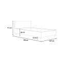 Holzbett Doppelbett 160x190cm mit gerader Kopfteil Demas D Oak Katalog