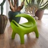 Slide Chair Modernes ethnisches Design für Haus und Räumlichkeiten Kroko 