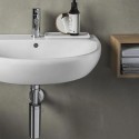 Geberit Selnova Hängendes Waschbecken Keramik 60cm für Badezimmer 1 und 3 Loch Verkauf